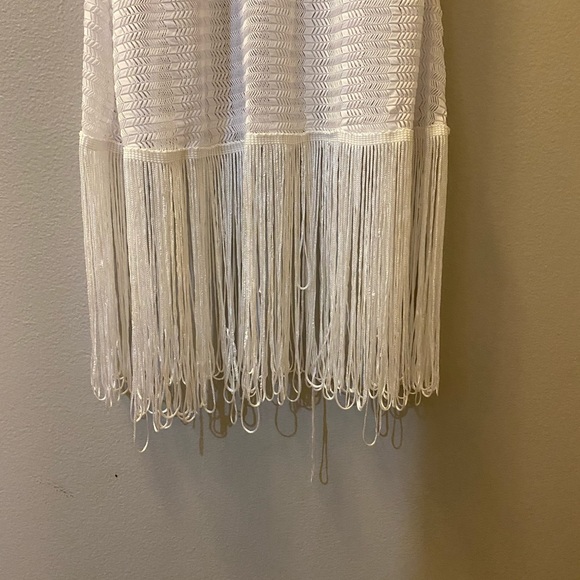 Open knit tassel cover up dress - Picture 3 of 3